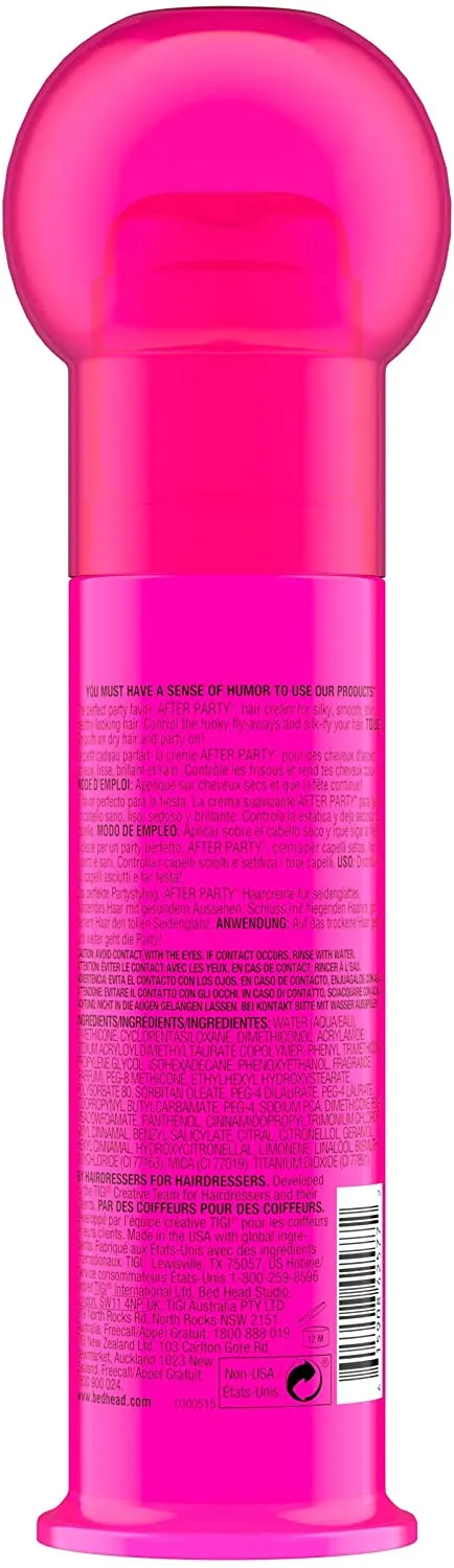 Tigi Bed Head 3.4 After Party Smoothing Cream