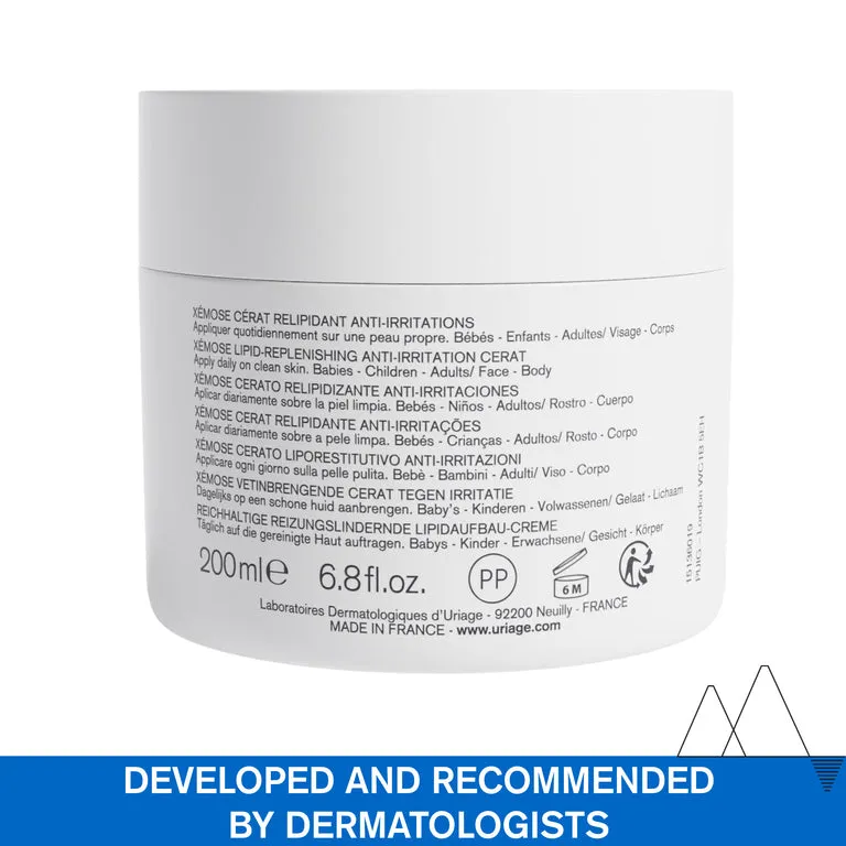 X??|mose Lipid-Replenishing Anti-Irritation Cerat - Extreme Skin Dryness - Skin Prone to Atopy